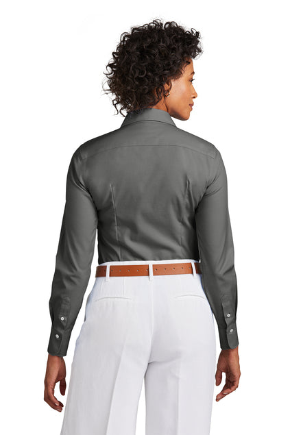 Brooks Brothers® Women’s Wrinkle-Free Stretch Pinpoint Shirt - Embroidered