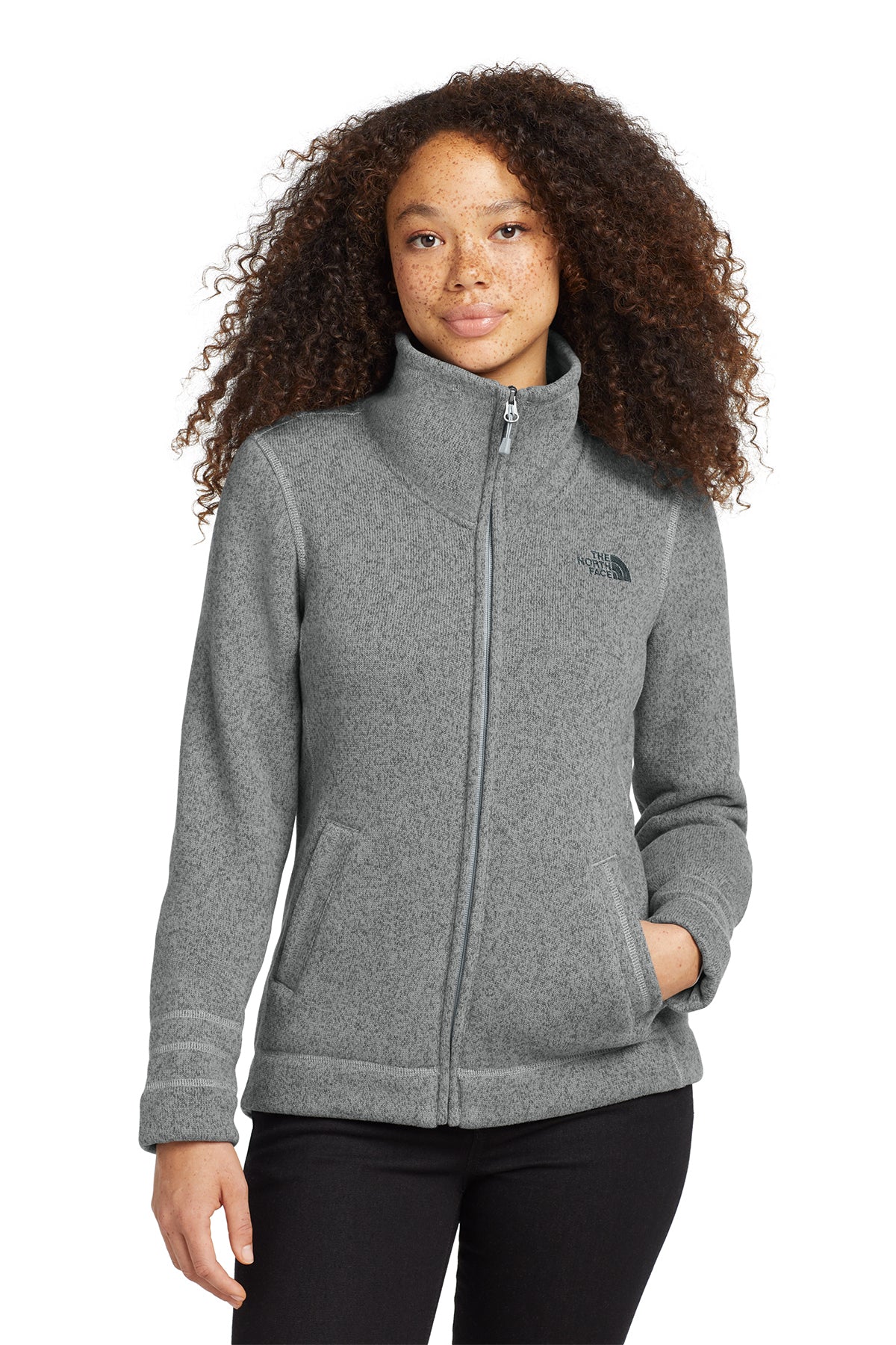 The North Face® Women's Sweater Fleece Jacket - Embroidered