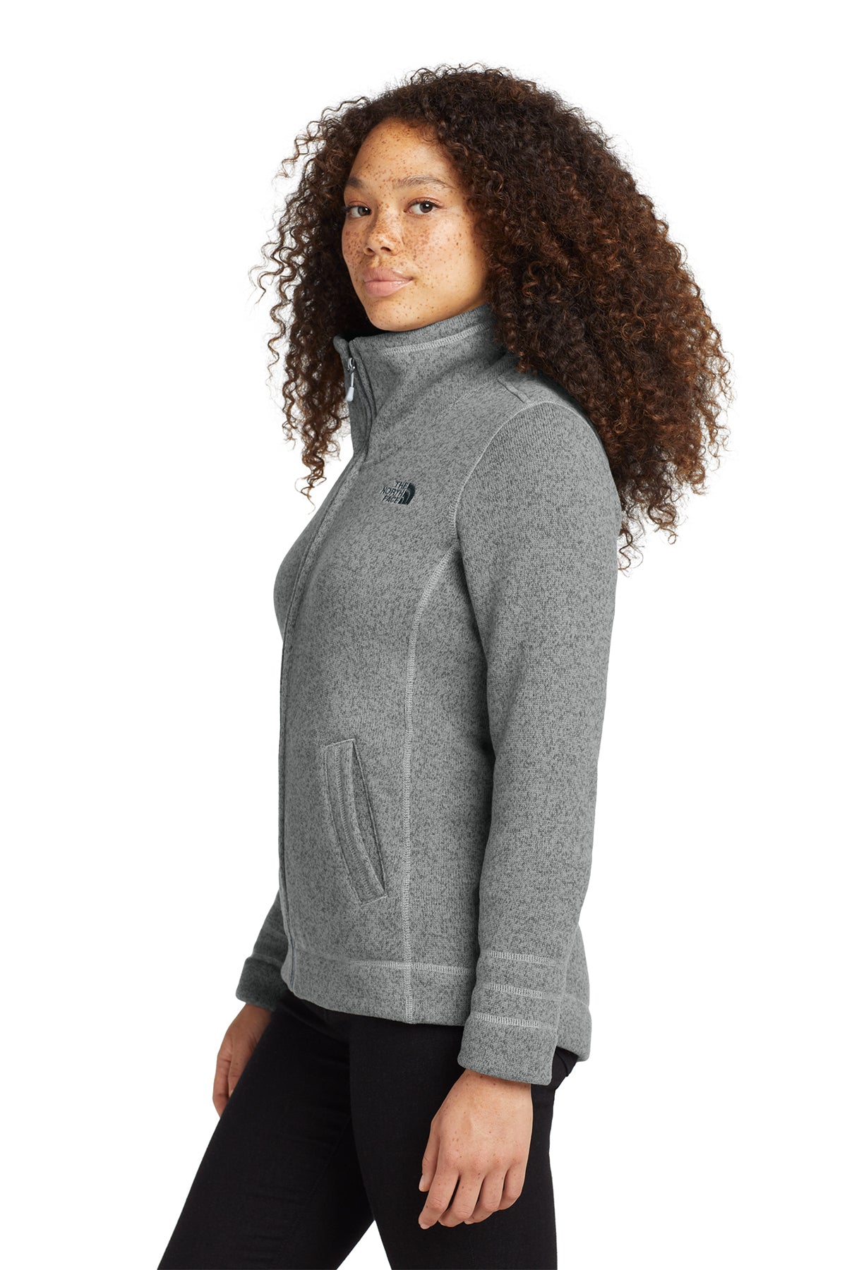 The North Face® Women's Sweater Fleece Jacket - Embroidered