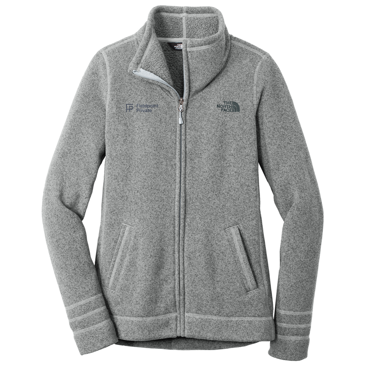 The North Face® Women's Sweater Fleece Jacket - Embroidered