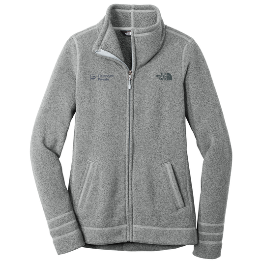 The North Face® Women's Sweater Fleece Jacket - Embroidered